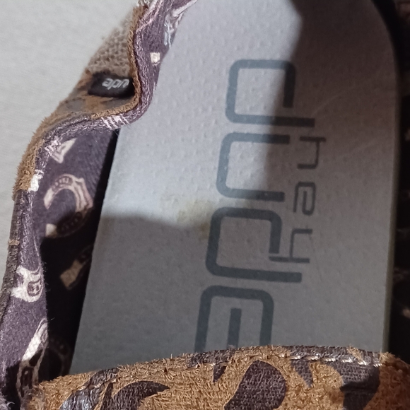 Hey Dude, Womens Wendy Brown Fort Worth Shoes. Size 9m - Picture 4 of 6